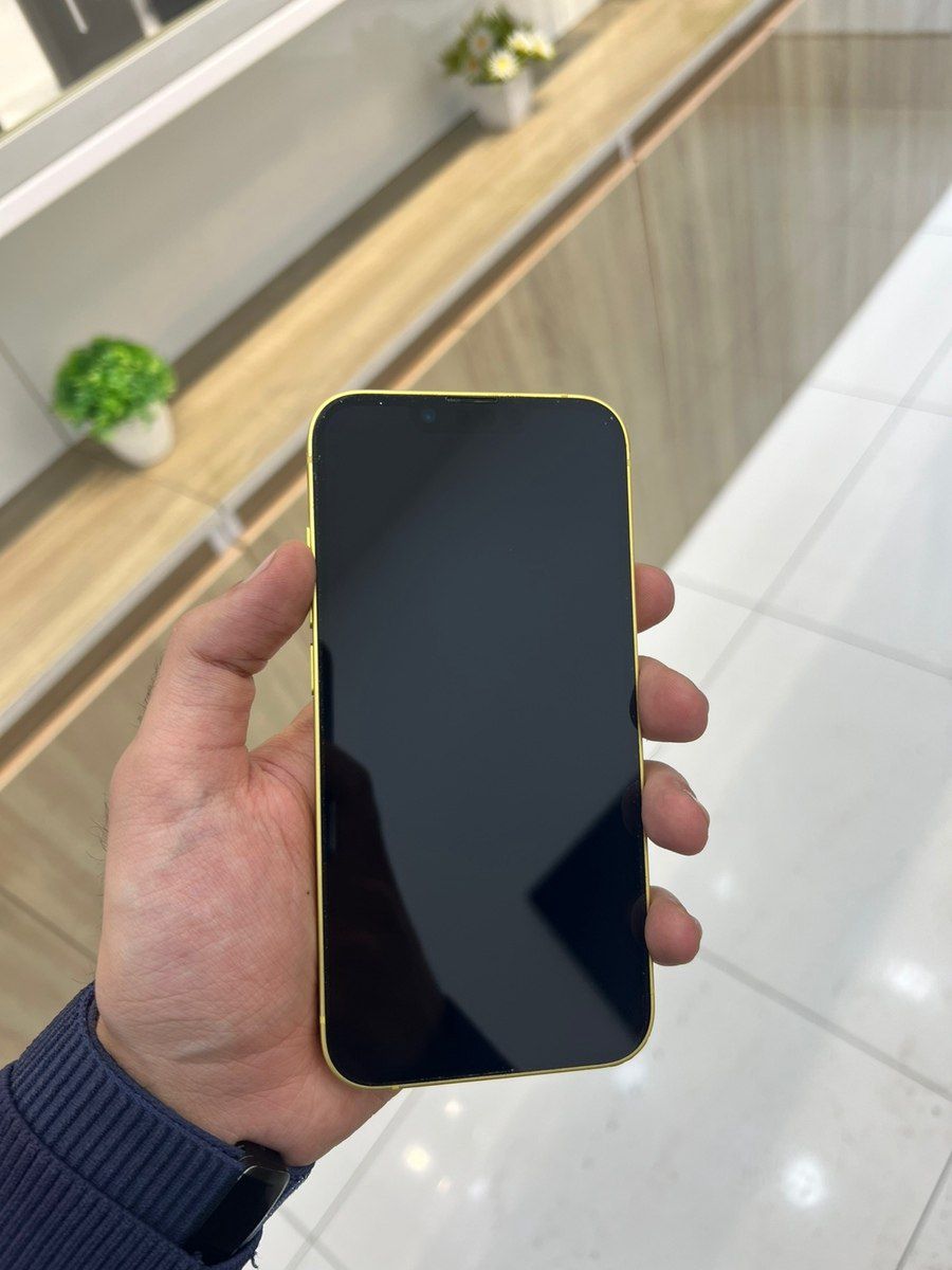Apple iPhone 14 Yellow 128GB/6GB — Smartfonlar, Bakı (4)