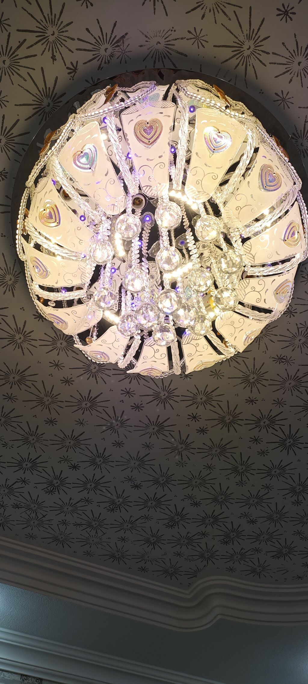Led Çılçıraq, 4 və daha çox lampa, Xrustal — Tavan is?qlar? v? cilc?raqlar, Bakı (3)