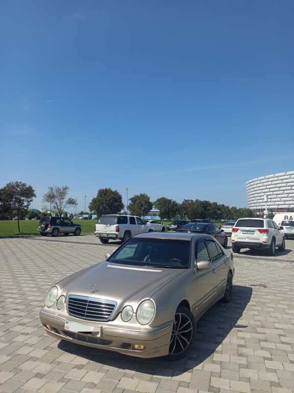 Mercedes E 220, 2.2 L, 1999 il, 500 000 km — Avtomobillər, Bakı (5)