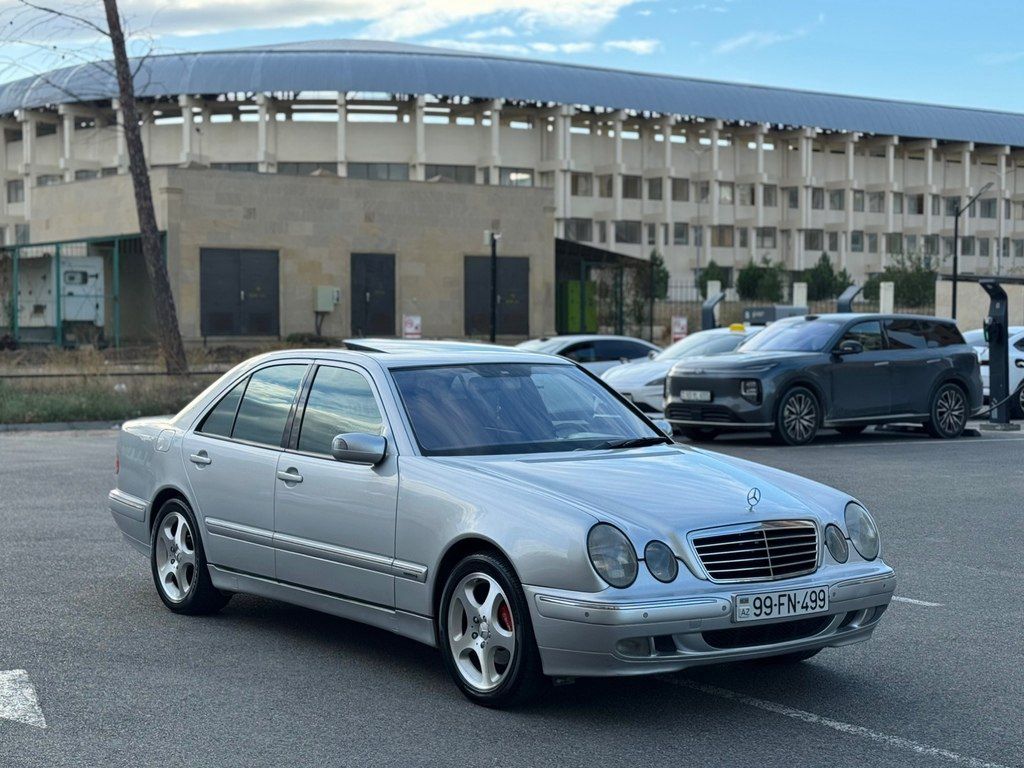 Mercedes E 240, 2.4 L, 2000 il, 320 000 km 99-FN-499 — Avtomobillər, Sumqayıt (3)