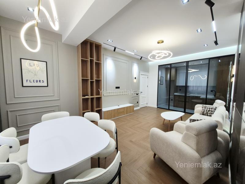 Satılır 3 otaqlı Bina evi menzil (Yeni tikili), 92 m², Nərimanov rayonu — Mənzil, Bakı (3)