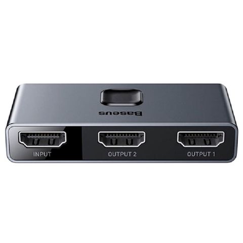 Baseus Matrix CAHUB-BC0G 4K HDMI İki İstiqamətli Switcher (Space Gray) — Bakı