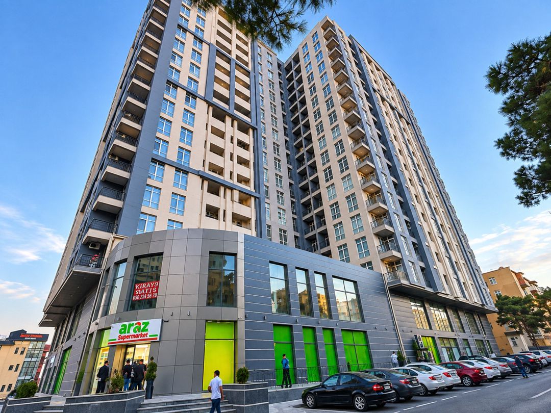Satılır 3 otaqlı yeni tikili 160 m² — Mənzil, Bakı (2)