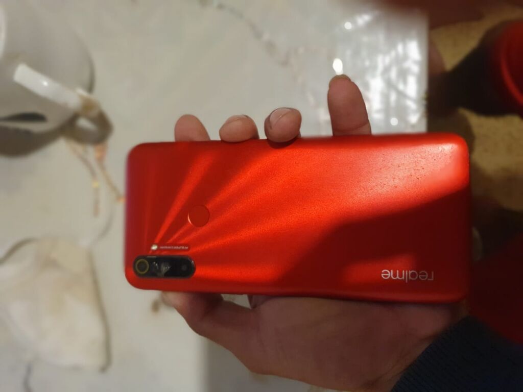 Realme C3 (3 cameras), 64 GB, rəng - Qırmızı — Realme, Saray (2)