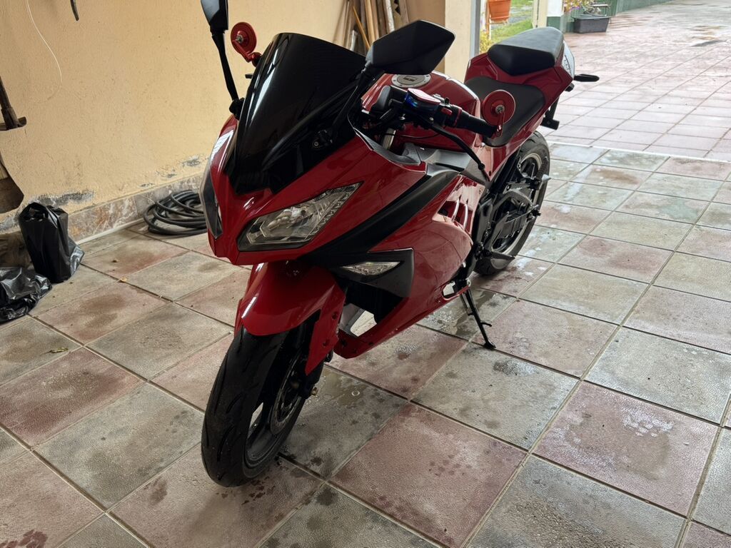 Idman üslublu yol motosikleti - Korpus: tam qapaqlı sport dizayn — Motosikletlər, Bakı (2)