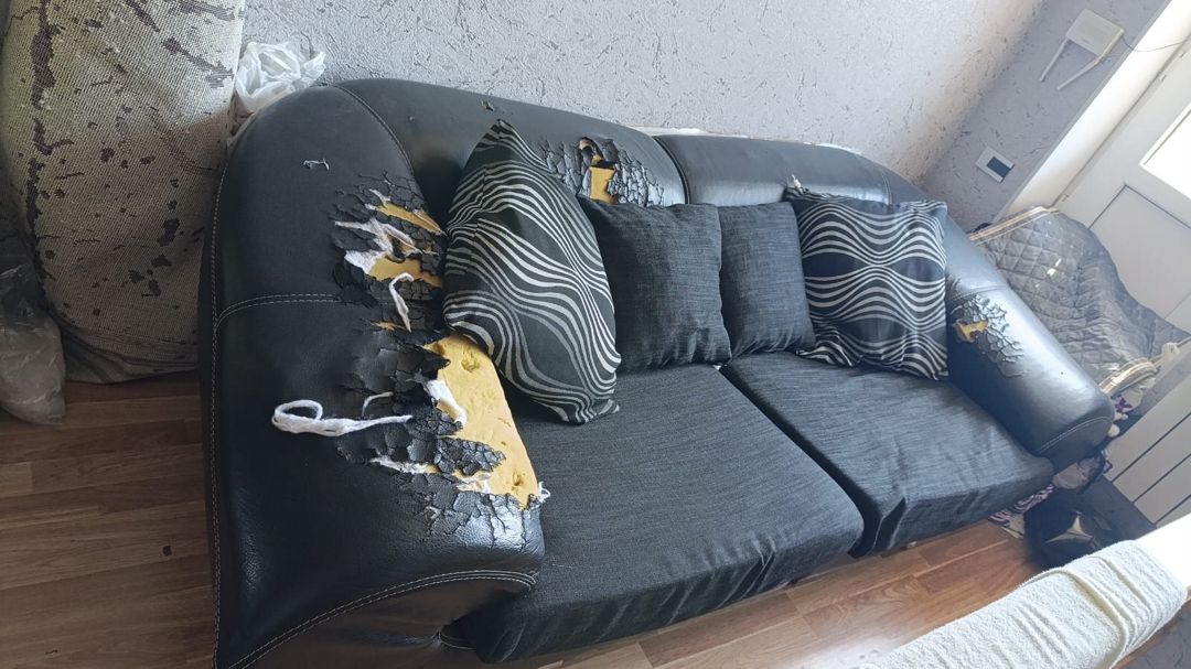 Dəri divan və kreslolar — Mebel, Bakı