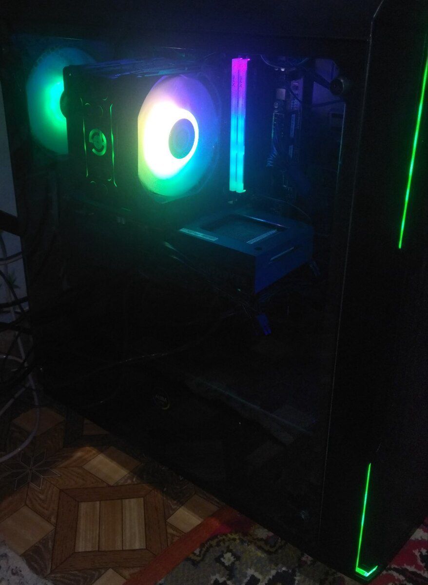 Ryzen 7 rx 6600 full set — Masaüstü kompüterlər, Sumqayıt (3)