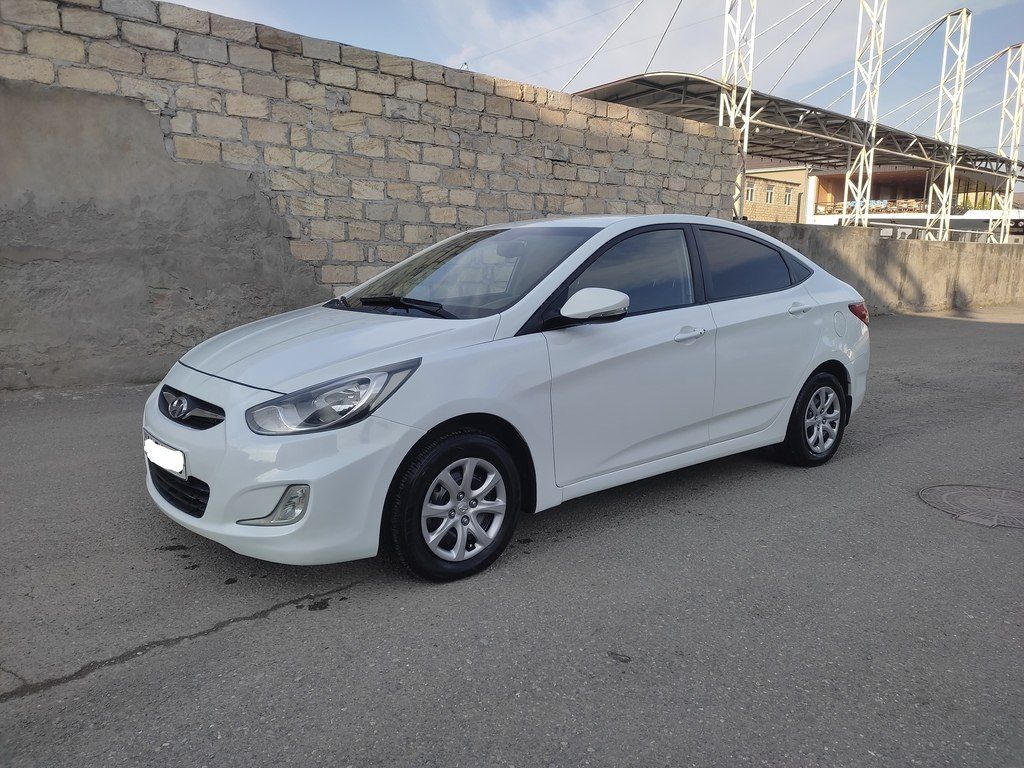 Hyundai Accent, 1.6 L, 2012 il, 206 000 km — Avtomobillər, Gəncə (3)