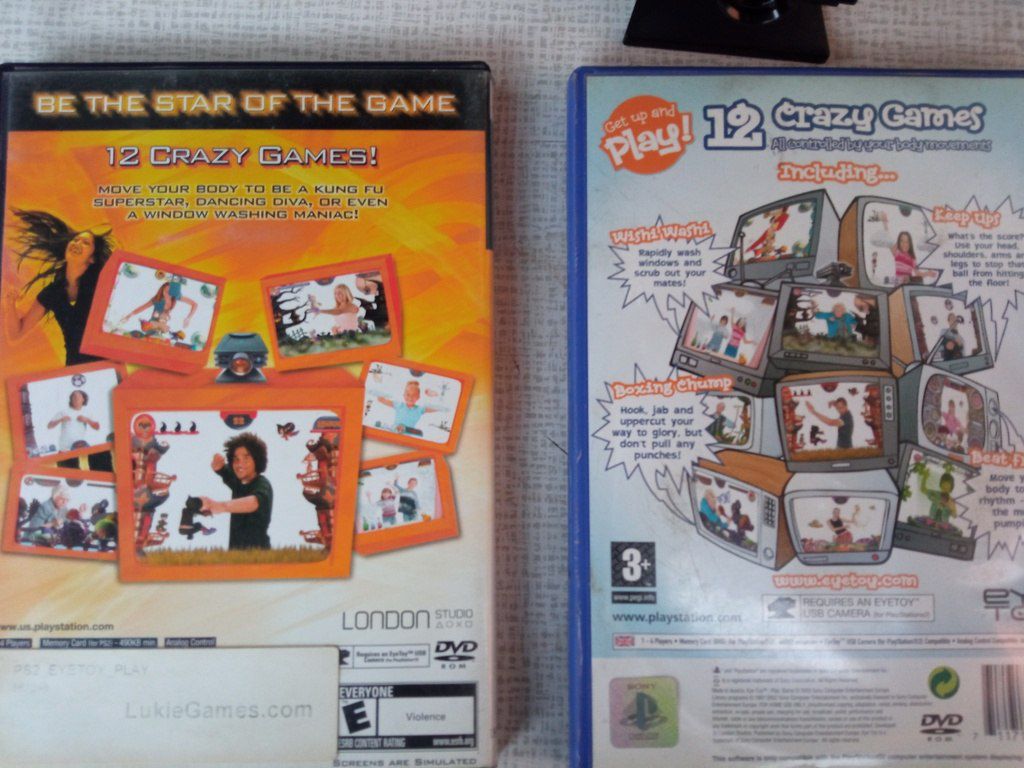 PlayStation 2 Eye Toy Camera — Oyunlar, konsollər və proqramlar, Bakı (6)