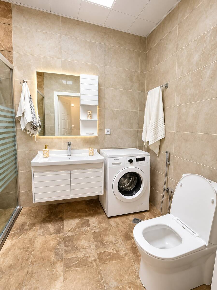 İcarəyə verilir 2 otaqlı yeni tikili 60 m² — Mənzil, Bakı (5)