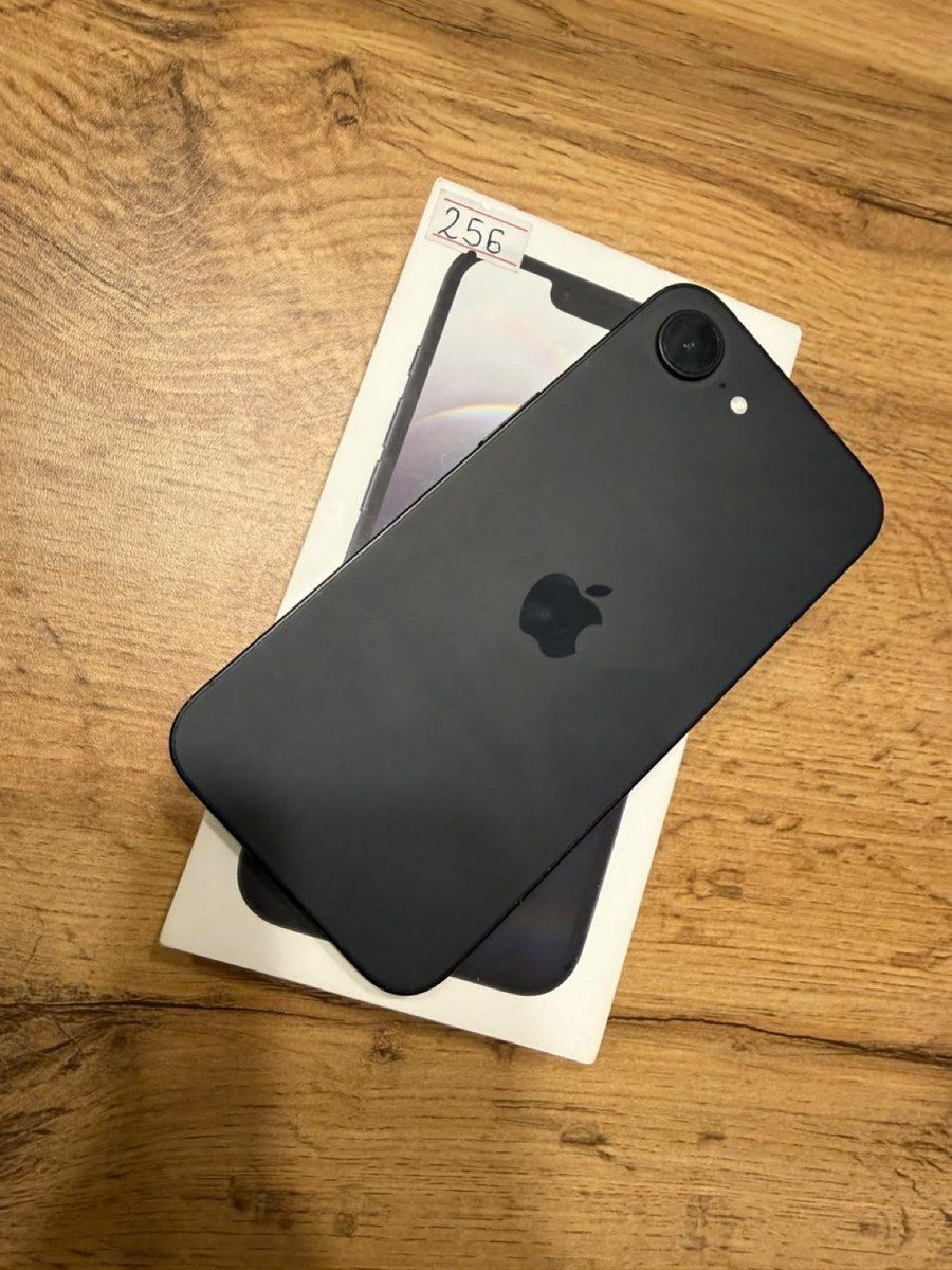 Apple iPhone 16e Black 256GB/8GB — Smartfonlar, Bakı (3)