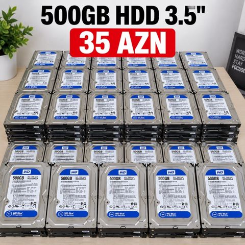 Wd blue 500Gb HDD 3.5 — Bakı