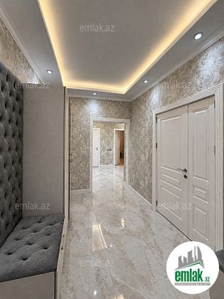 Satılır 2 otaqlı 99 m² yeni tikili Tibb Universiteti — Mənzil (9)