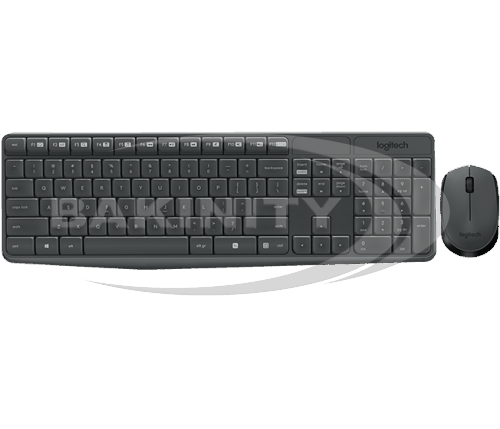 Klaviatura dəsti Logitech Wireless MK235 Grey — Kompüterlər və noutbuklar, Bakı