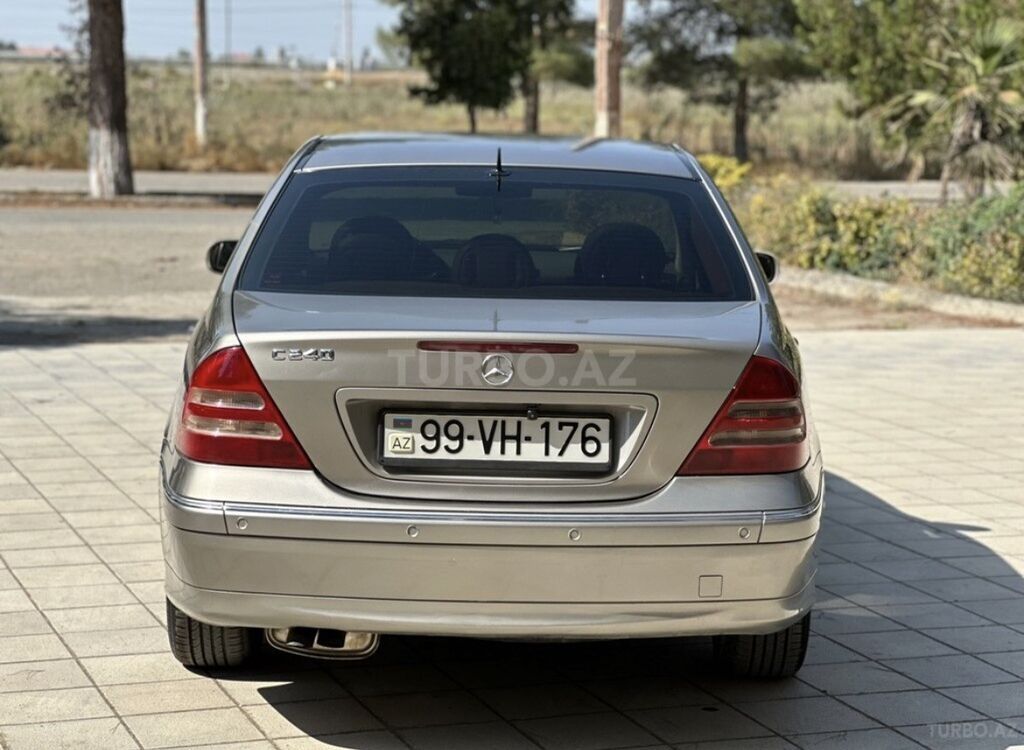 Mercedes-Benz C-Class: 1.8 l 2003 il Sedan 99-VH-176 — Avtomobillər, Salyan (6)
