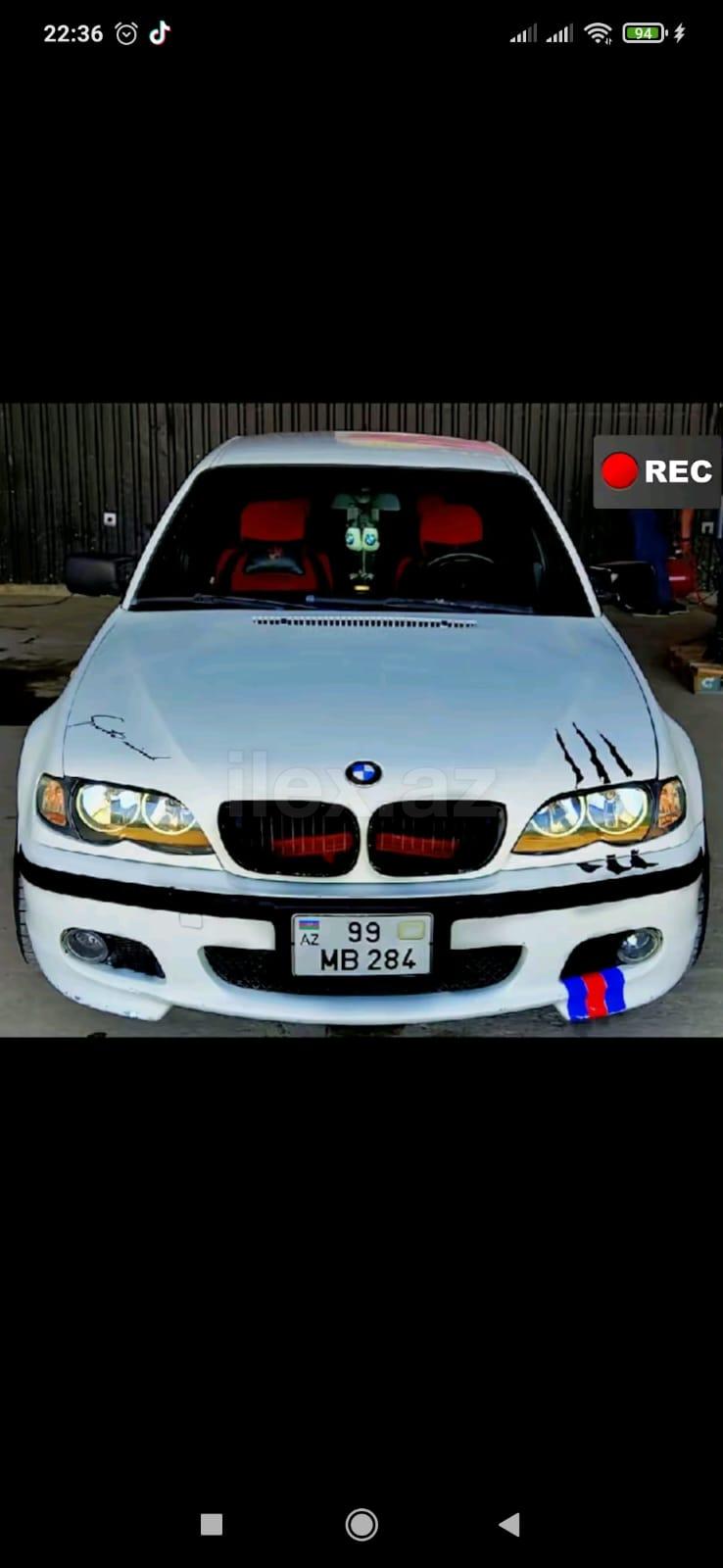 2002 BMW 3 Series, 2002, 330,000 km — Avtomobillər, Tovuz (7)