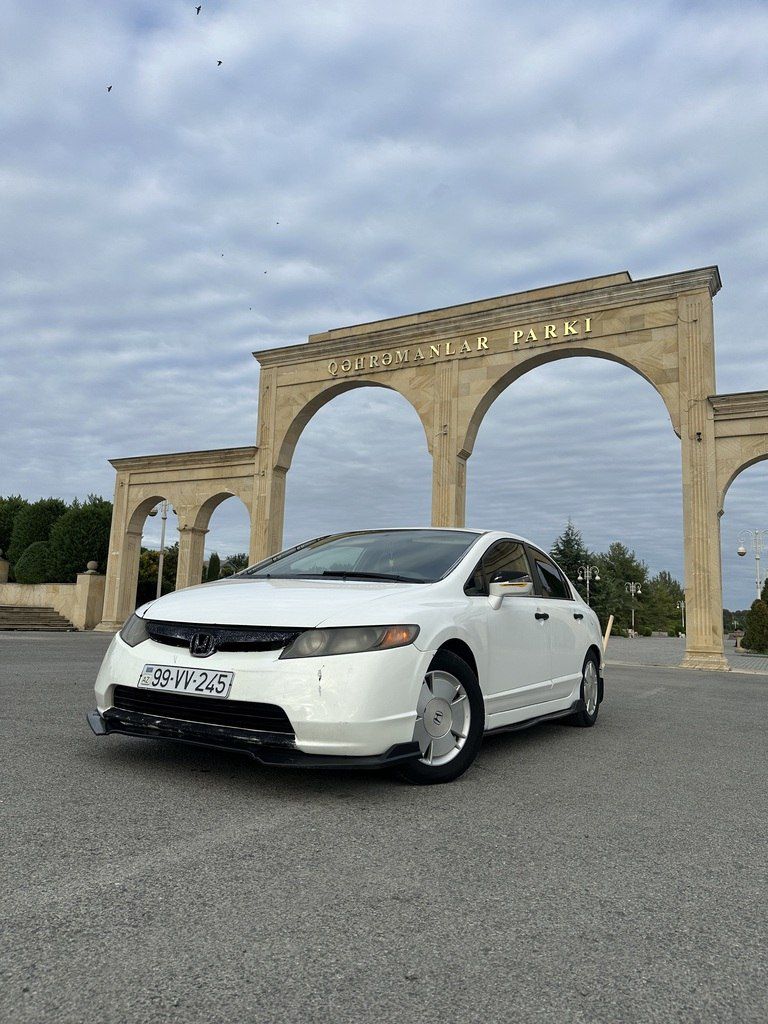 Honda Civic, 1.3 L, 0.9 kWh, 2006 il, 490 000 km 99-VV-245 — Avtomobillər, Bərdə (8)