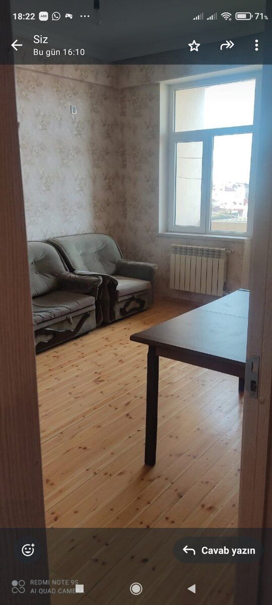 2-otaqlı yeni tikili, Binəqədi r., 51 m² — Mənzil, Bakı (12)