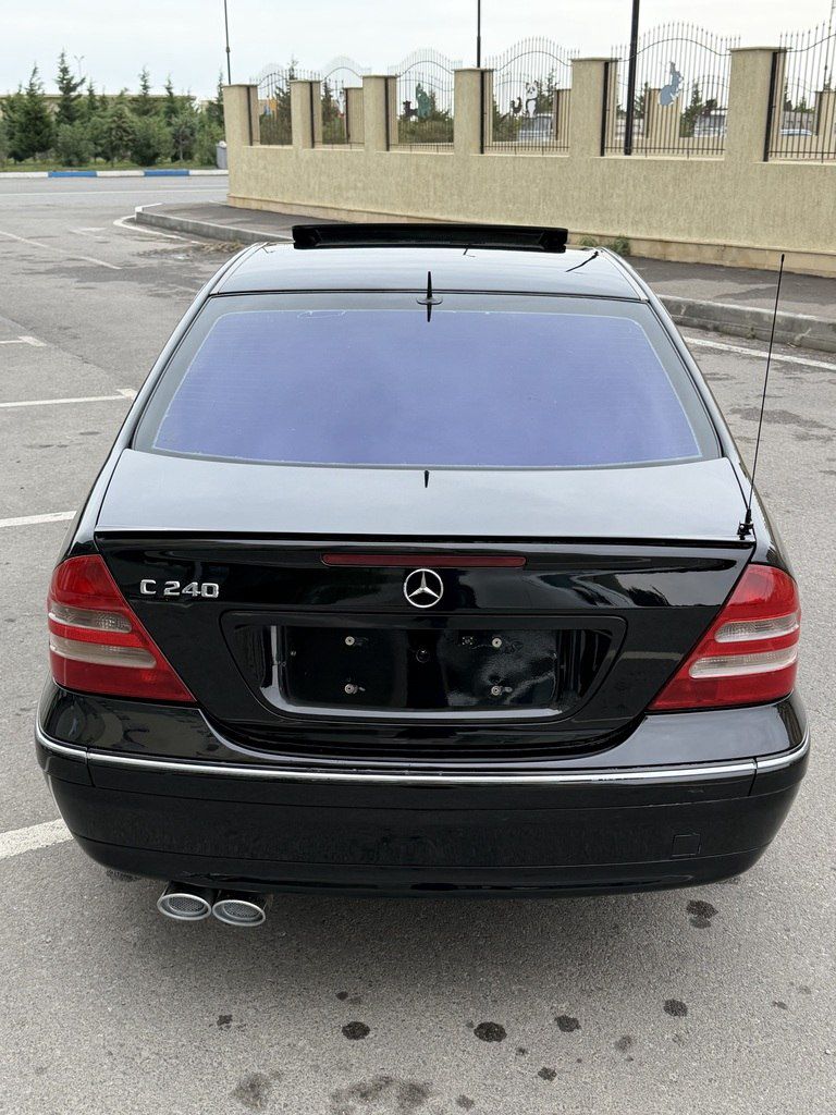 Mercedes C 240, 2.6 L, 2002 il, 295 781 km — Avtomobillər, Sumqayıt (5)