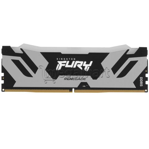 Operativ yaddaş Kingston 24GB 8000MT/s DDR5 CL38 Dımm Fury Renegade White (KF580C38RW-24) — Bakı