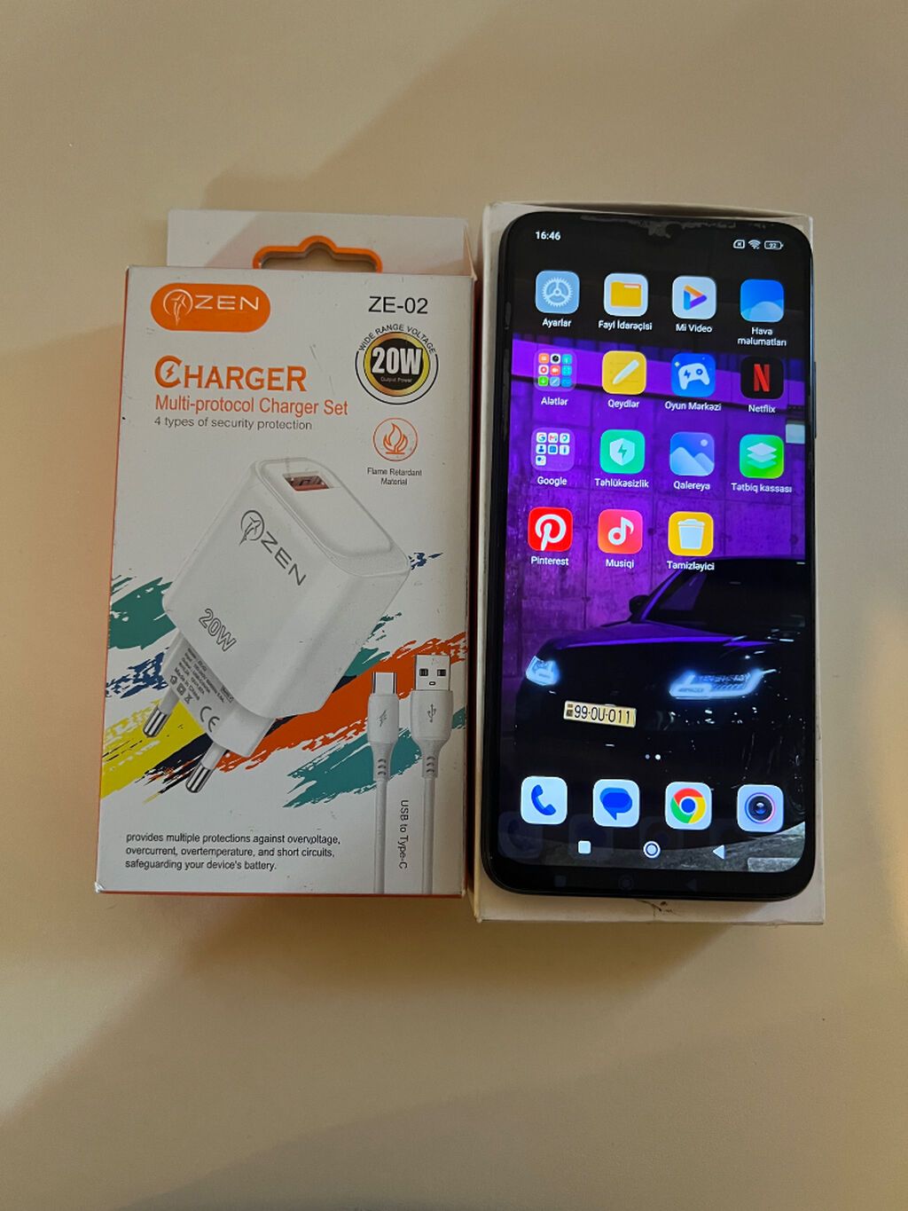 Redmi 9T, 128 GB, rəng - Qara, Face ID — Xiaomi, Bakı (3)