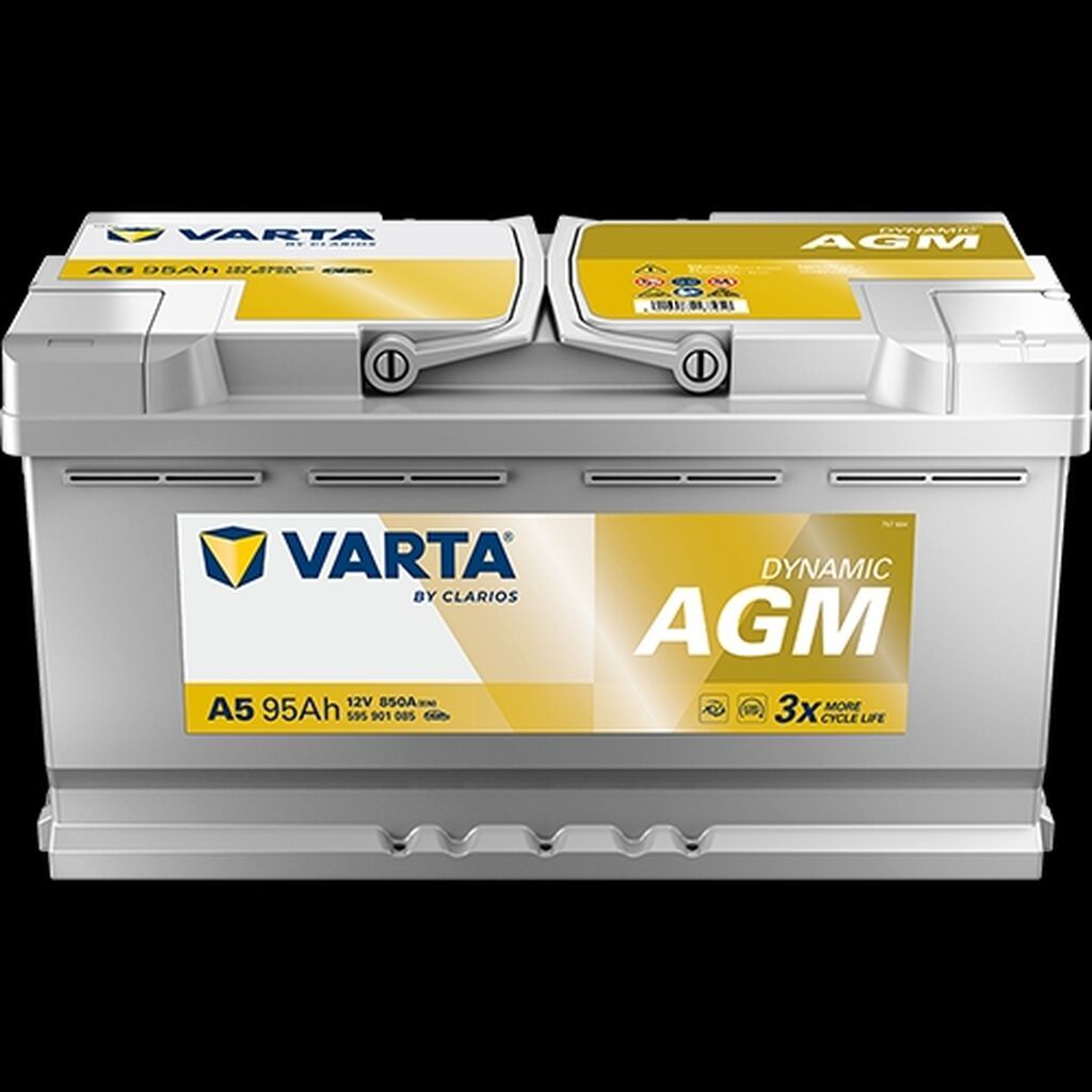 Varta, 95 ah, Orijinal, Almaniya, Yeni — Akkumulyatorlar, Bakı (3)