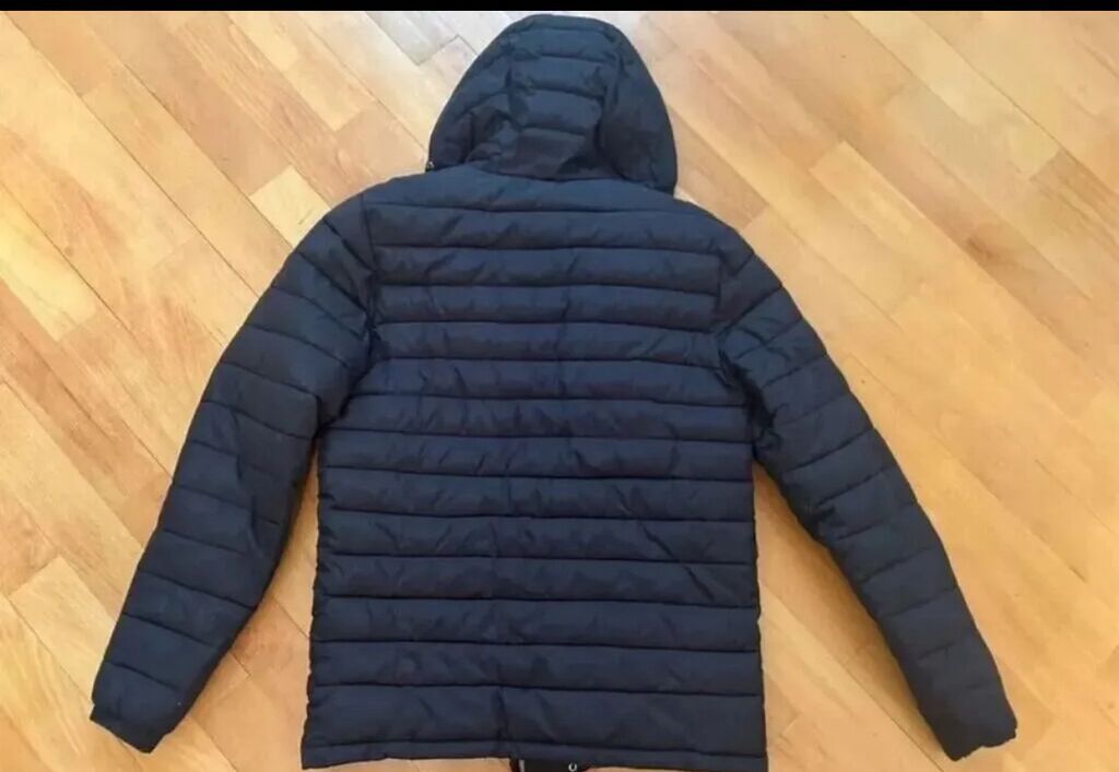 Yüngül puffa kişi gödəkçəsi - Rəng: tünd mavi (navy), iç astarı mavi — Uşaq geyimi, Bakı (2)