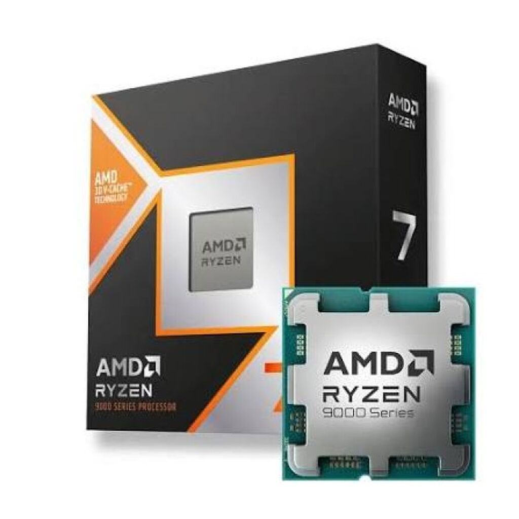 AMD Ryzen 7 9800X3D Prosessor Brend: AMD Model: Ryzen 7 9800X3D — Prosessor, Bakı (2)