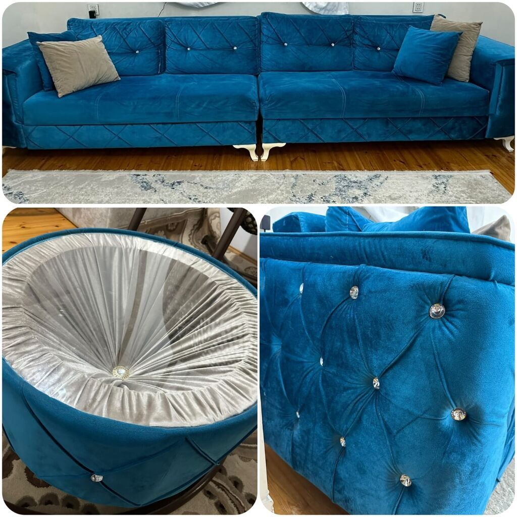 Divan. Açılır, bazalıdır. Satılır 350 azn. Ayrıla bilir. Üzerində — Mebel, Bakı