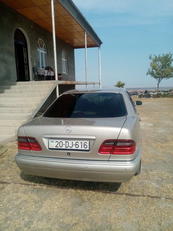 Mercedes E 200, 2.0 L, 1998 il, 300 000 km 20-DJ-616 — Avtomobillər, Bakı (9)