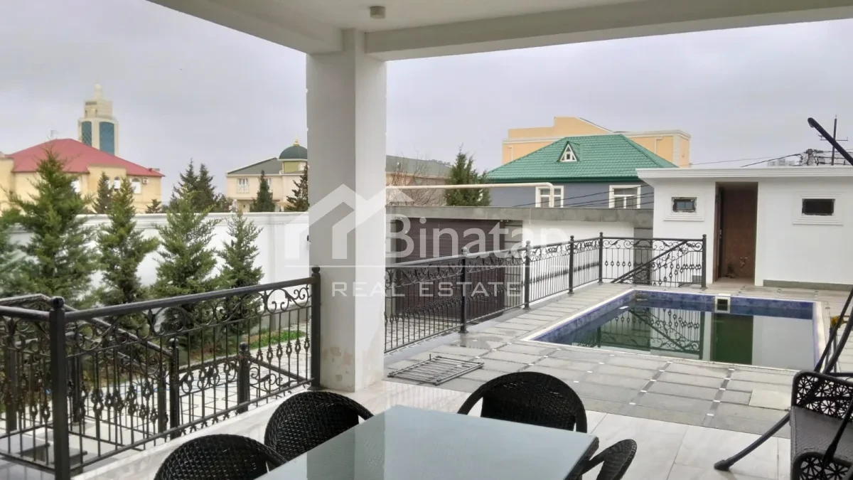 Satılır 5 otaqlı həyət evi / bağ evi 550 m², Badamdar qəsəbəsi, Səbail rayonu — Ev, villa, Bakı (3)
