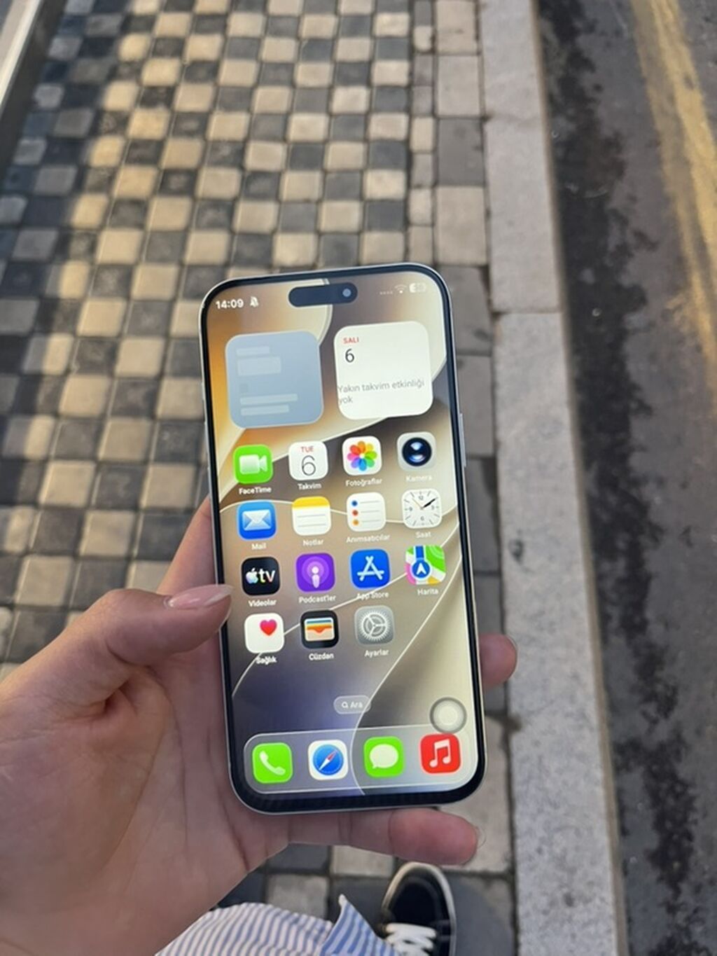 IPhone 17 Pro Max, Ağ, Face ID — Apple iPhone, Bakı (2)