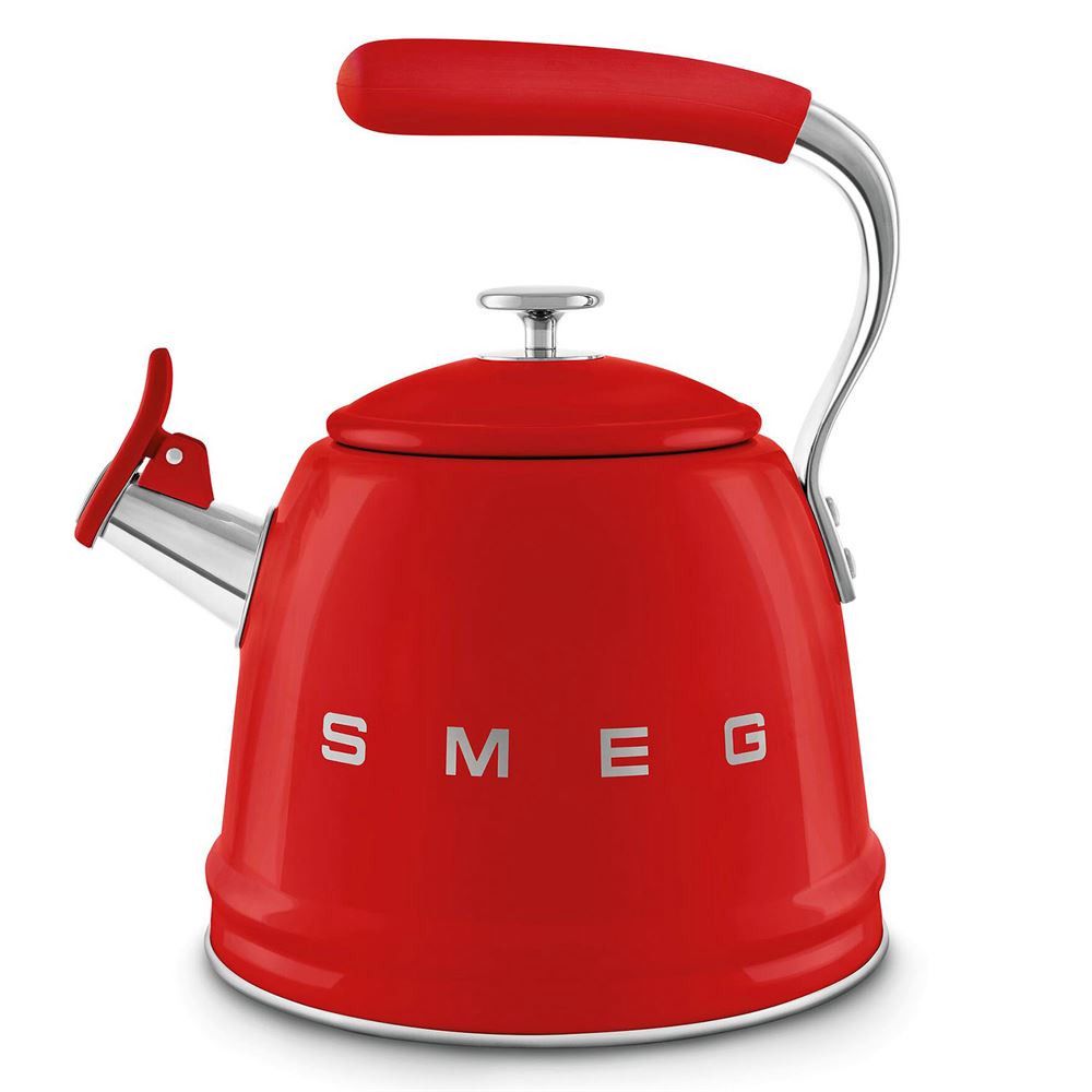 Çaydan Smeg, paslanmayan polad, qırmızı, 2300 ml — Mallar, Bakı
