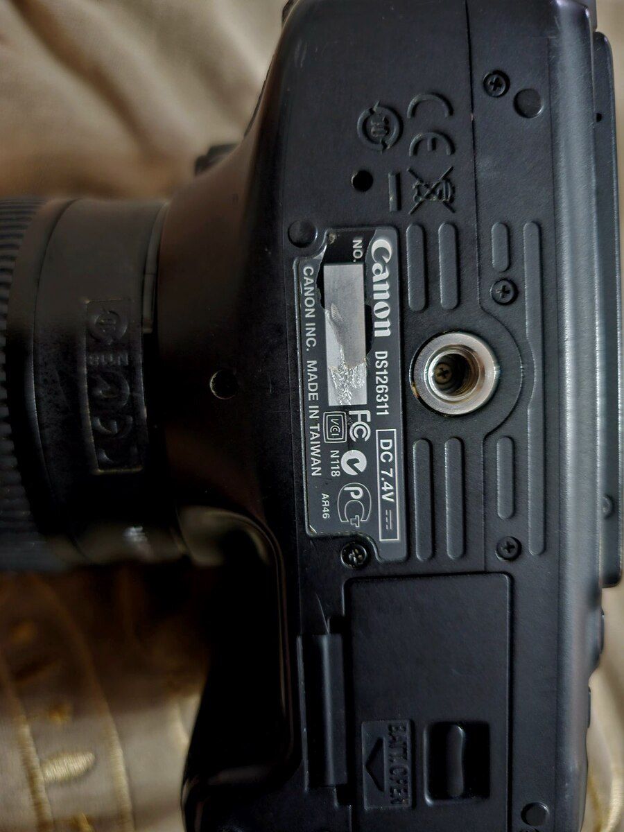 Fotoaparat Canon EOS 600D — Foto və video texnikası, Bakı (2)