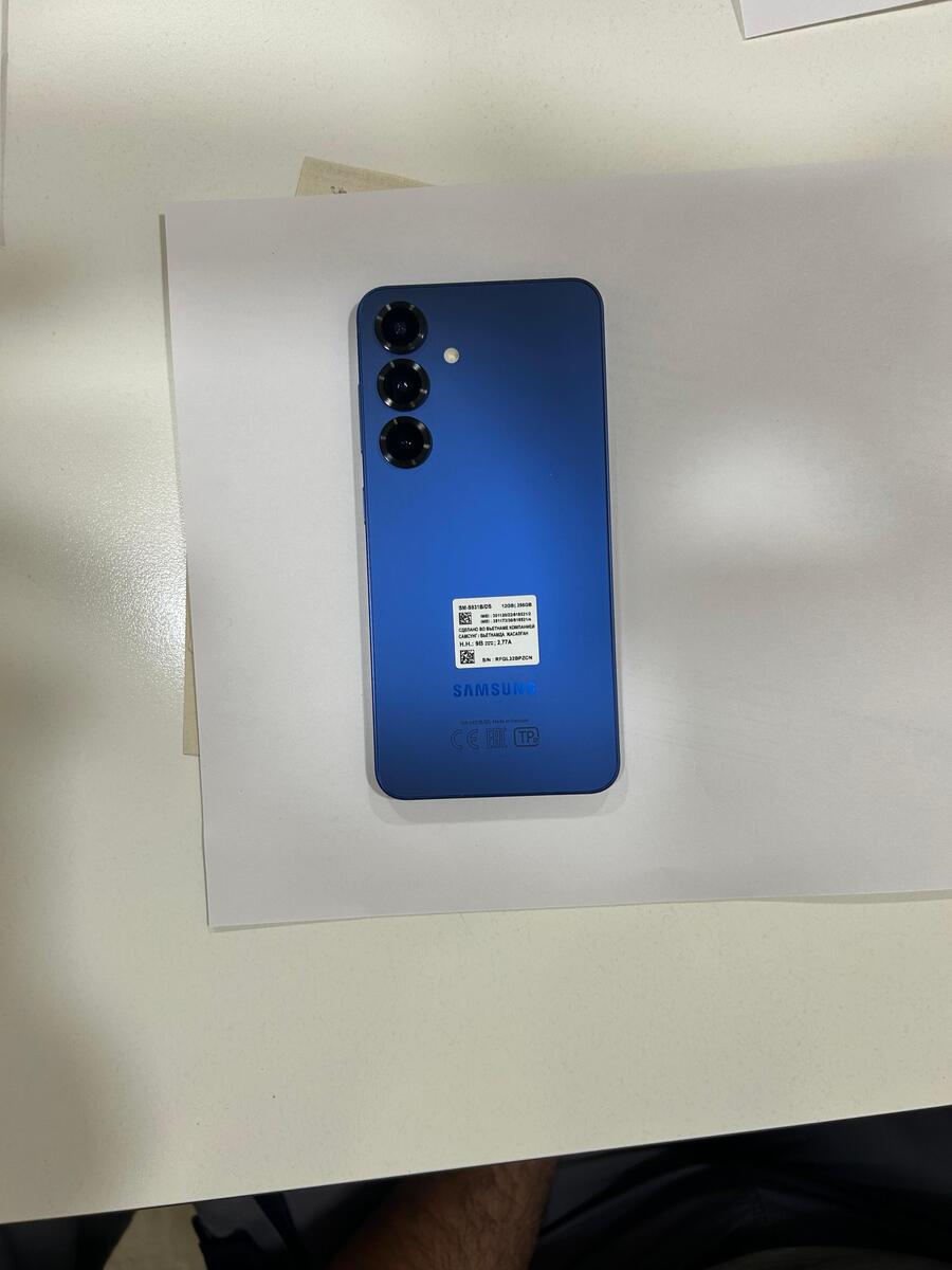 Samsung Galaxy S25 Blue Black 256GB/12GB — Smartfonlar, Bakı (3)