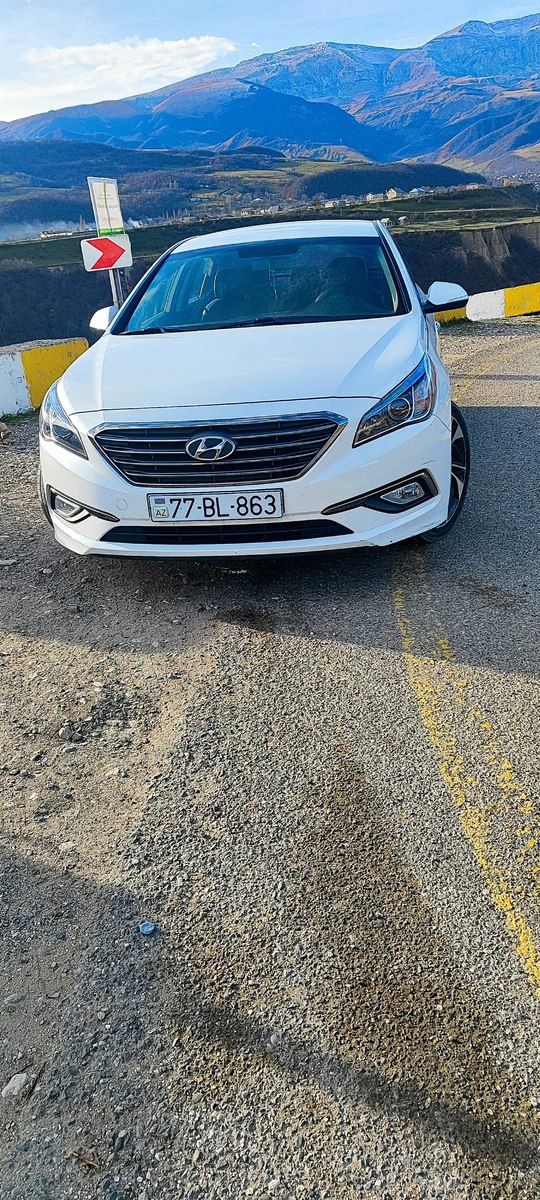 Hyundai Sonata, 2017 il 77-BL-863 — Avtomobillər, Qusar (4)