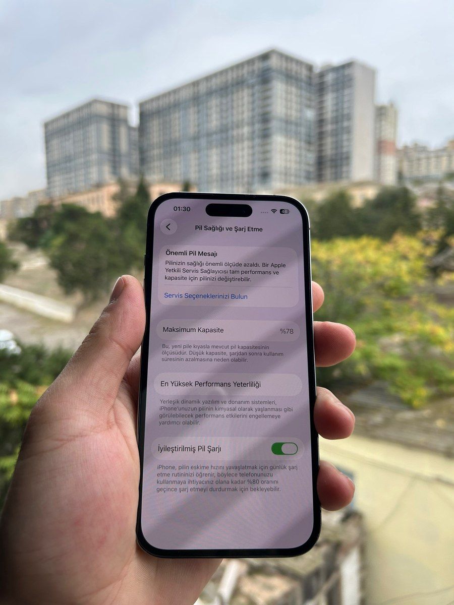 Apple iPhone 14 Pro Deep Purple 256GB/6GB — Smartfonlar, Bakı (6)