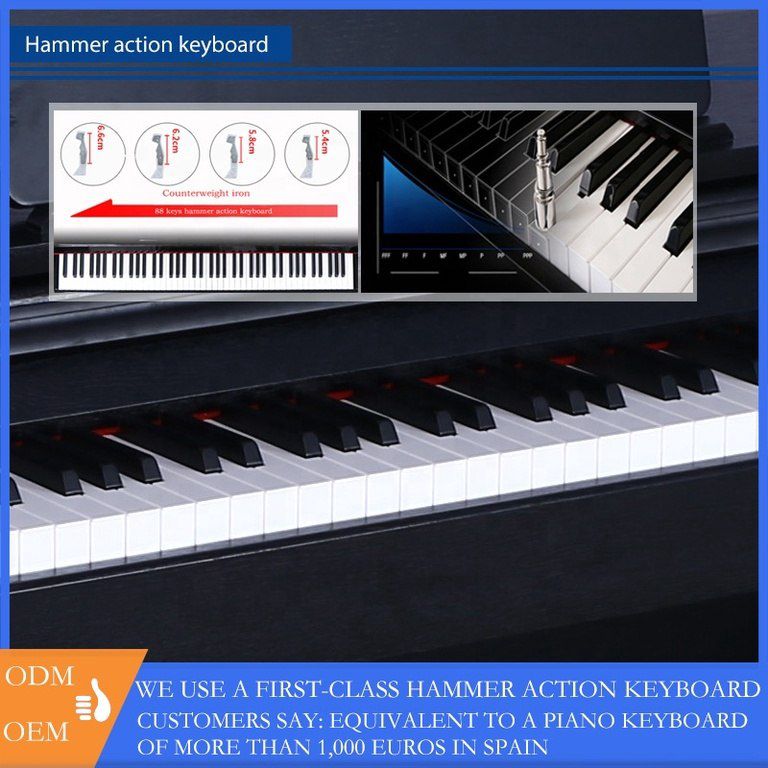 Pianino "Symphony-8808BK" — Musiqiə alətləri, Bakı (2)