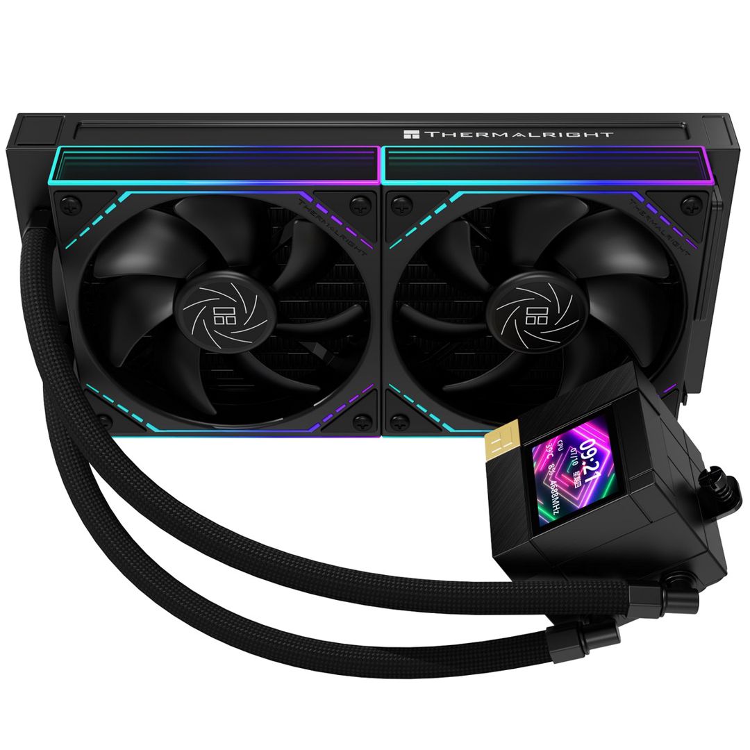 Cpu Cooler thermalrıght core matrıx 240 vısıon argb Black — Kompüterlər və noutbuklar, Bakı (2)