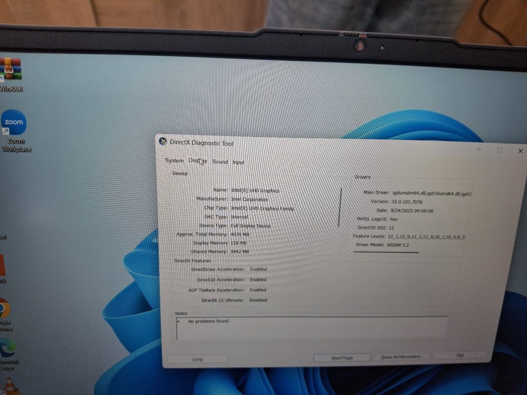 Noutbuk Lenovo i3 1315U 8gb Ram 256GB — Noutbuklar, Bakı (10)