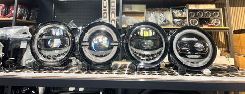 "Jeep Wrangler JL” led fara desti — Bakı