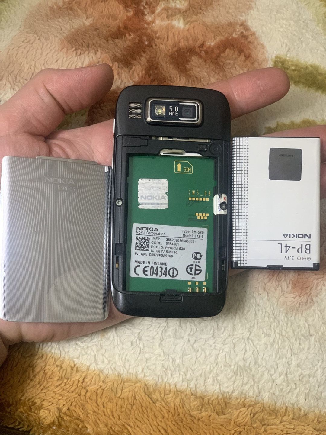 Nokia E72 Metal Grey — Smartfonlar, Bakı (10)