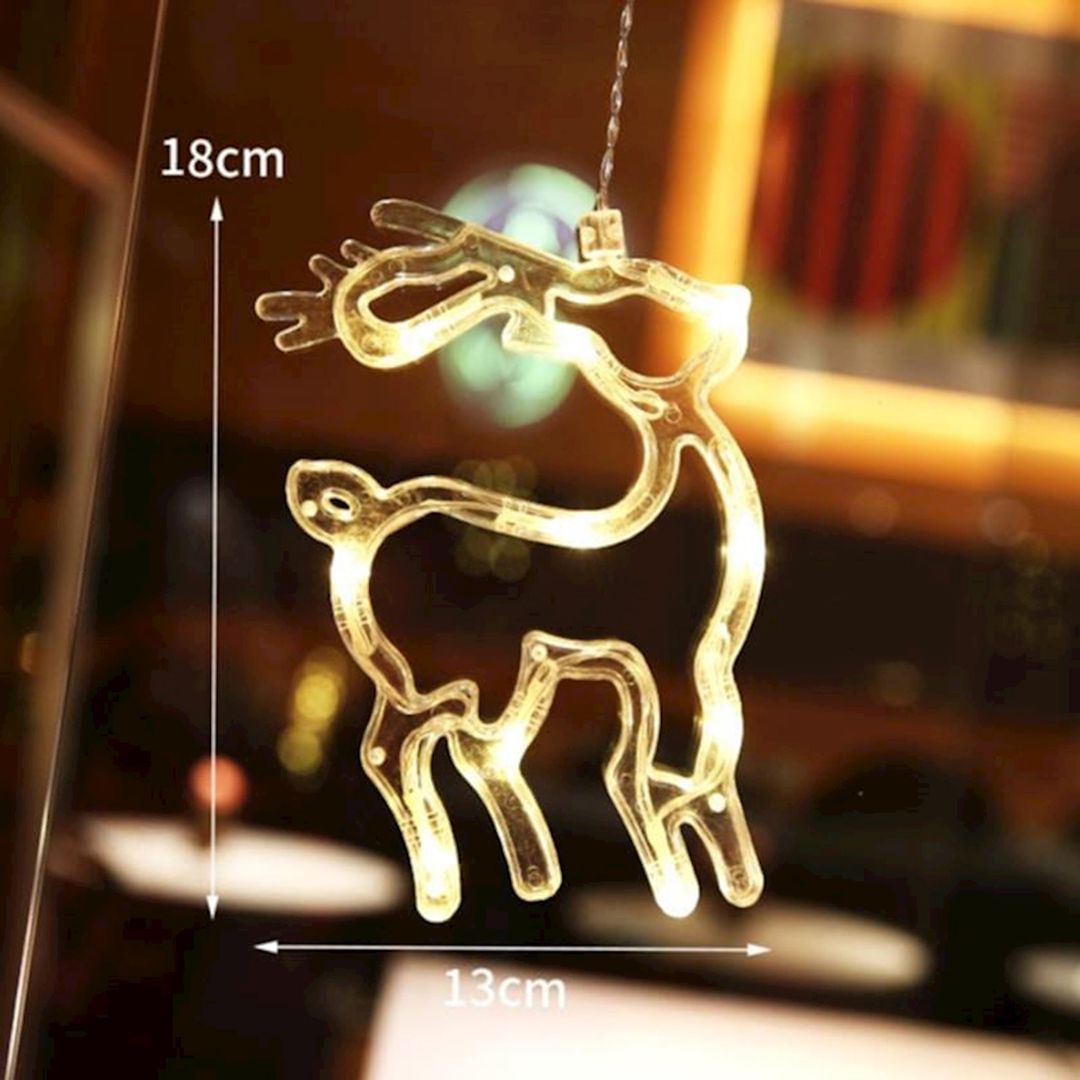 Yeni il üçün asma LED çələnglər NQ-077, 3.5x100 sm — Mallar, Bakı (2)