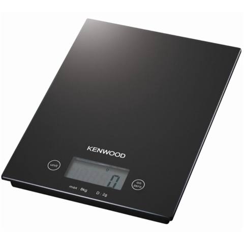 Kenwood WEP60.000BK Mətbəx Tərəzisi – 8 kq, 2 q dəqiqlik, şüşə — Bakı