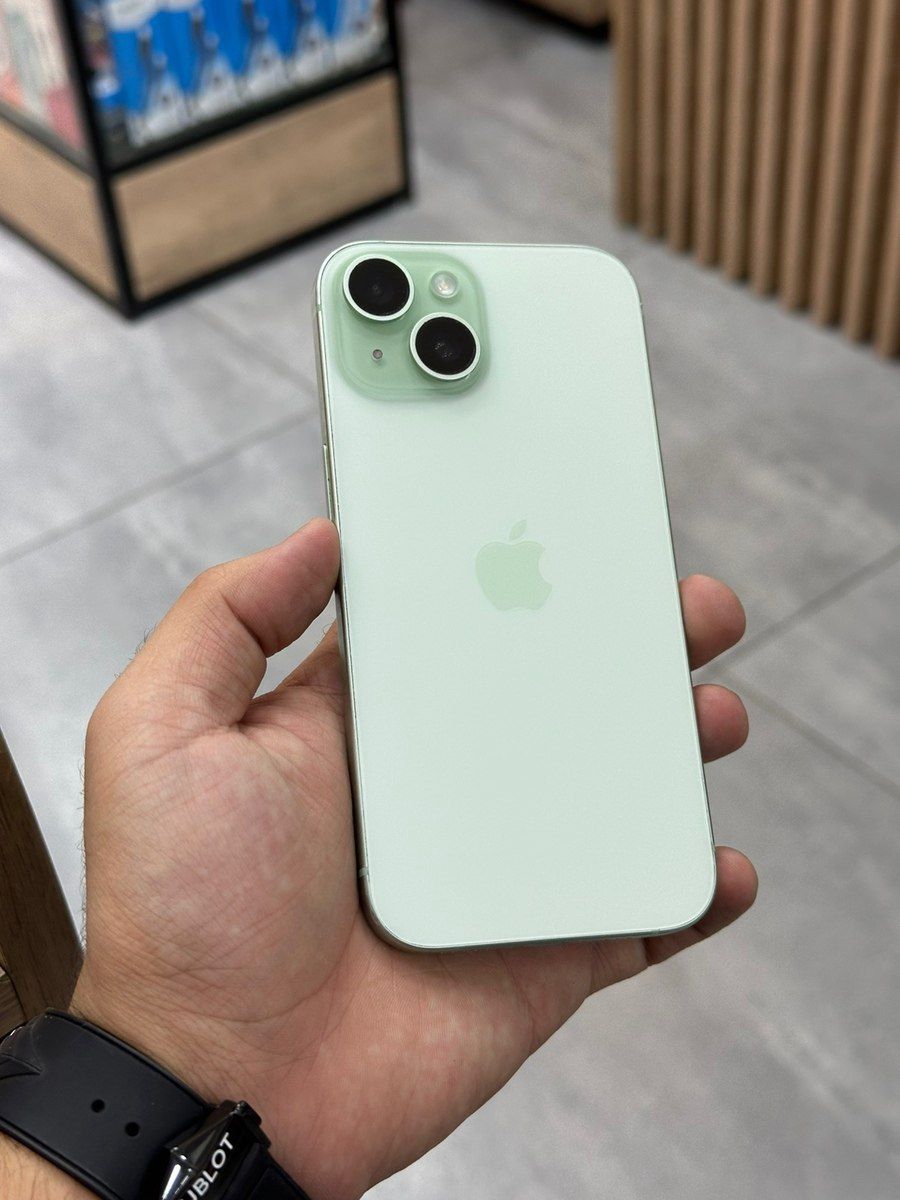 Apple iPhone 15 Green 256GB/6GB — Smartfonlar, Bakı