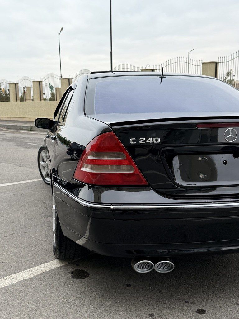 Mercedes C 240, 2.6 L, 2002 il, 295 781 km — Avtomobillər, Sumqayıt (8)