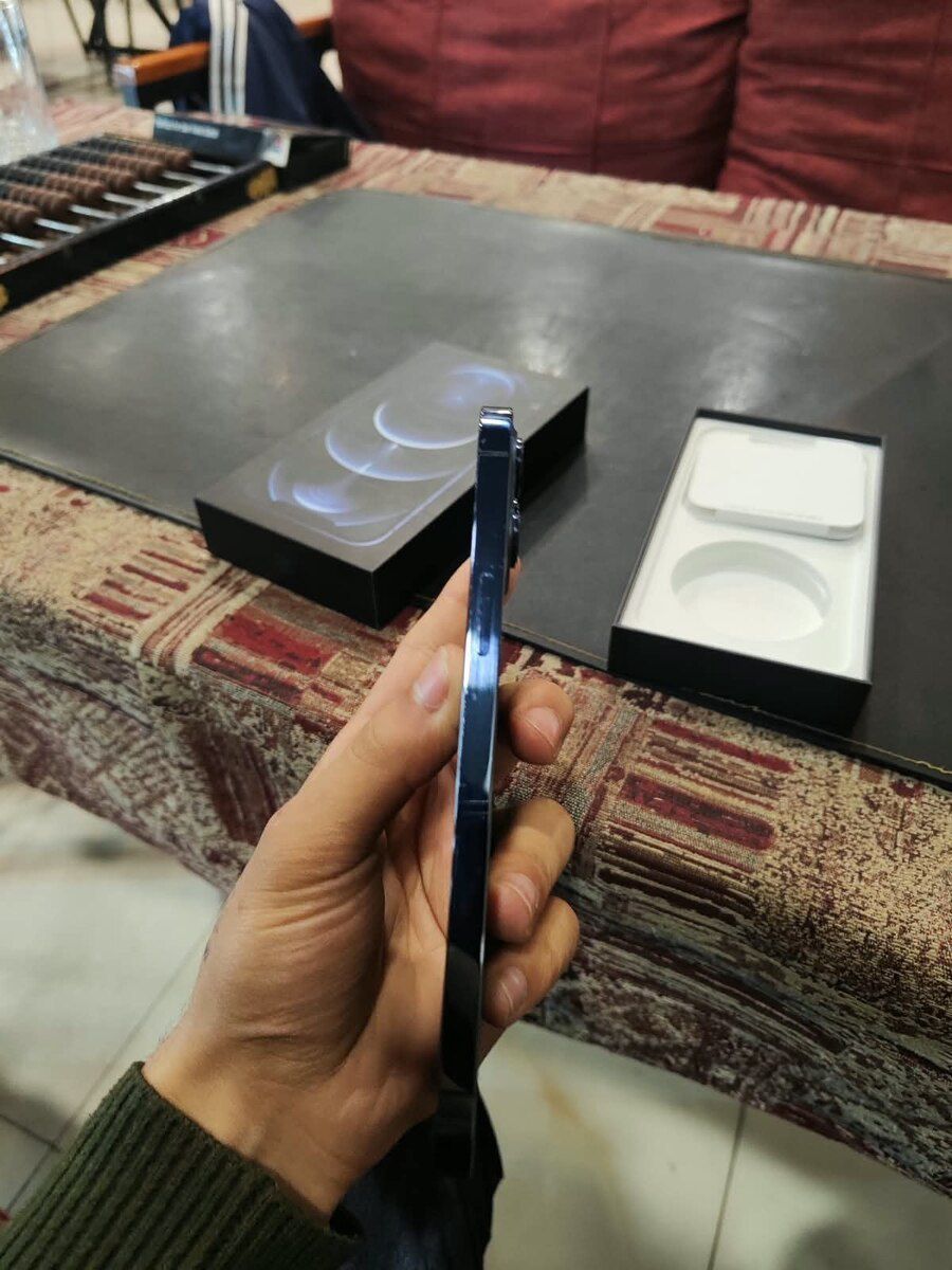 Apple iPhone 12 Pro Max Pacific Blue 256GB/6GB — Smartfonlar, Bakı (5)
