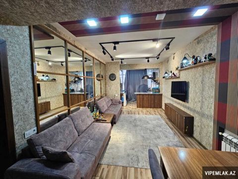 Yasamal rayonunda 3 otaqlı Yeni tikili Kirayə verilir, 80 m² — Bakı