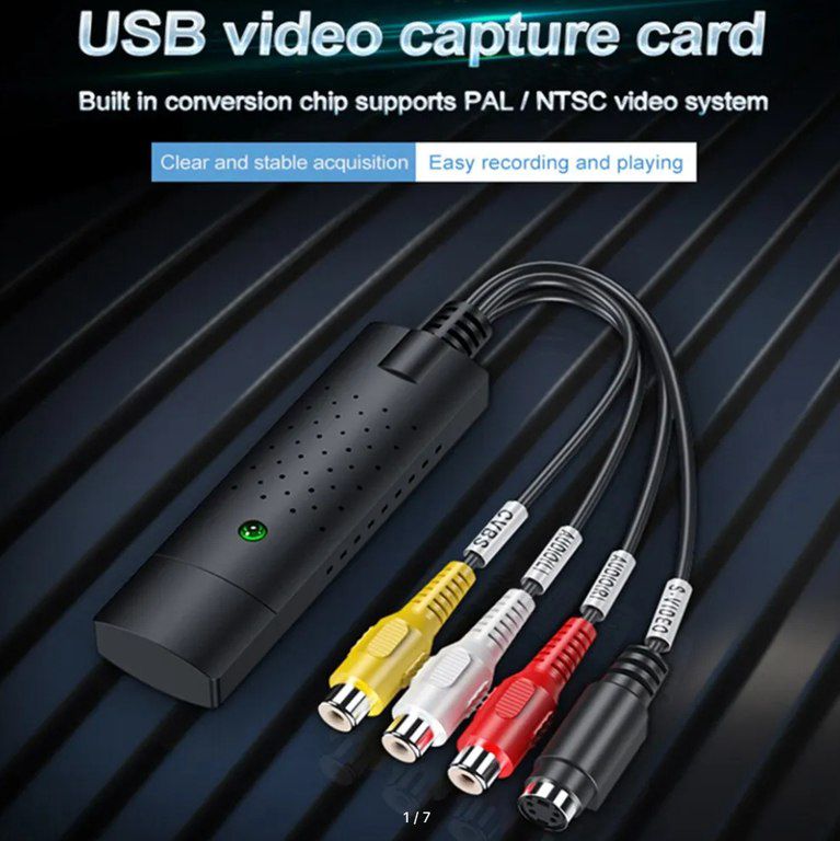 USB Video Audio Converter Capture Card — Periferik cihazlar, Bakı (3)