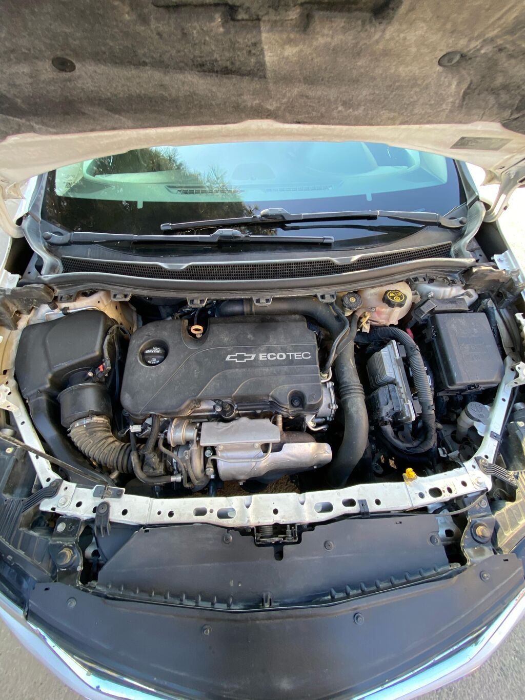 Chevrolet Cruze sedan - Kuzov: ağ rəng, aerodinamik ön və arxa 77-CT-638 — Avtomobillər, Bakı (3)